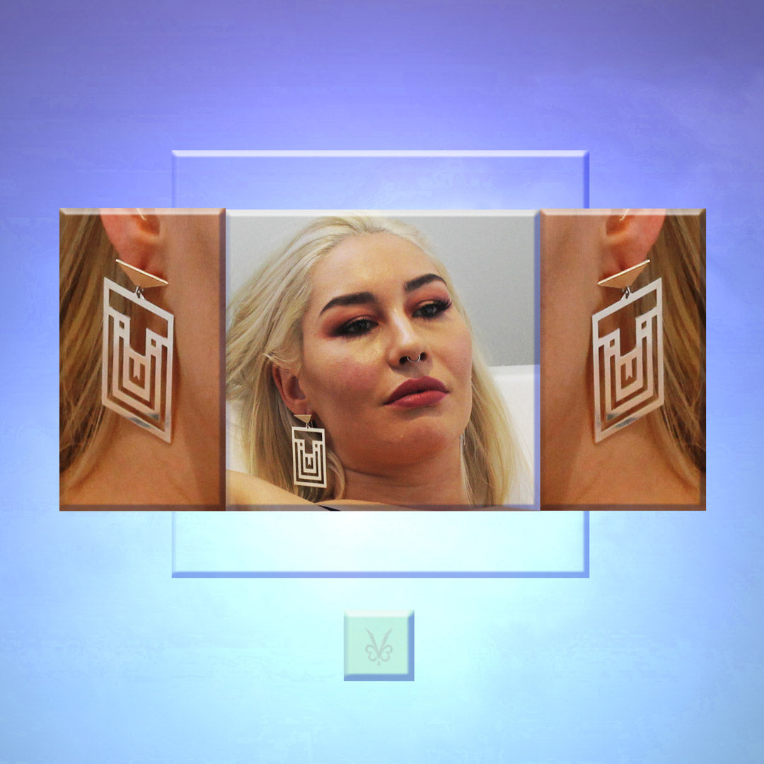 Amaze Maze Earrings