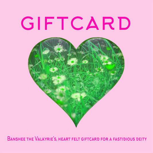Giftcard for a fastidious Deity