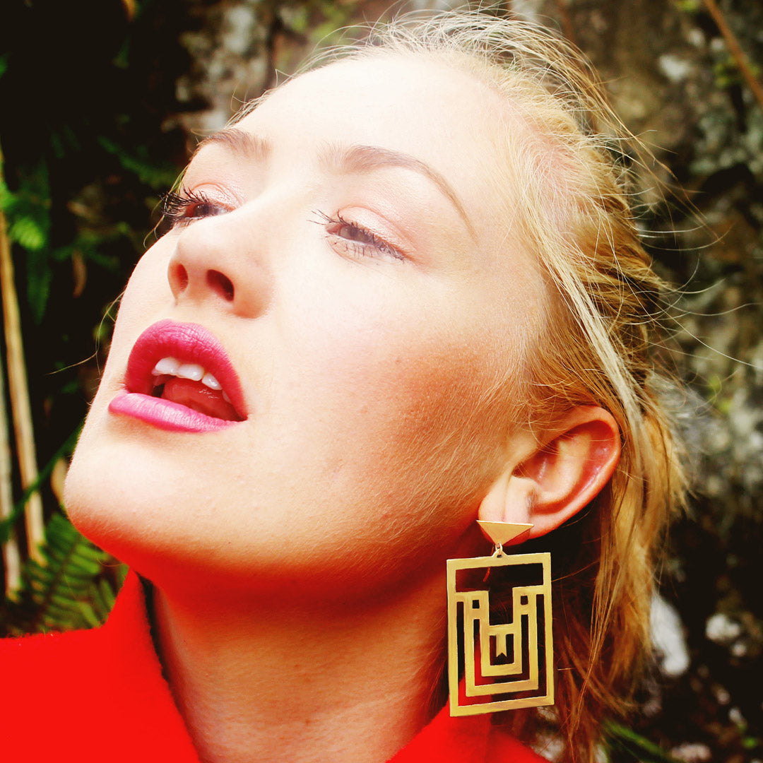 Amaze Maze Earrings
