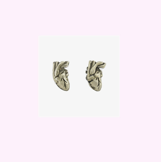 Heart studs